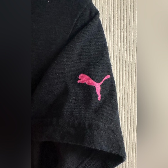 Puma Black and Pink T-Shirt - Picture 2 of 5
